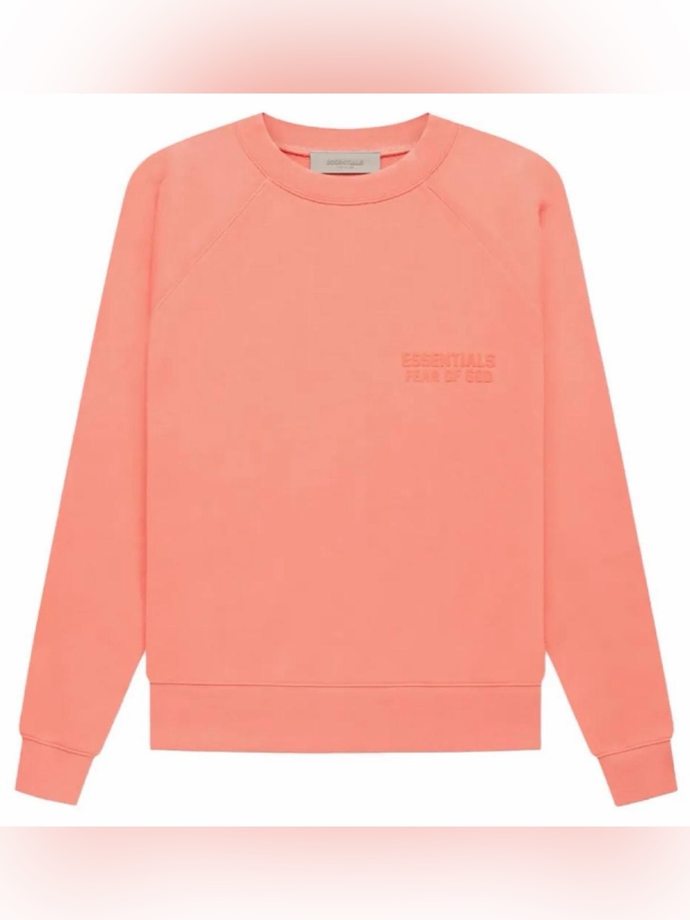Fear of God Essentials Coral sweatshirt